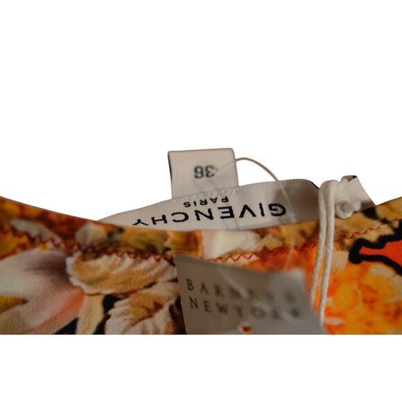 Givenchy NWT 36 One-Piece Bathing Suit Red Floral Butterfly Designer Swimwear - Picture 12 of 12